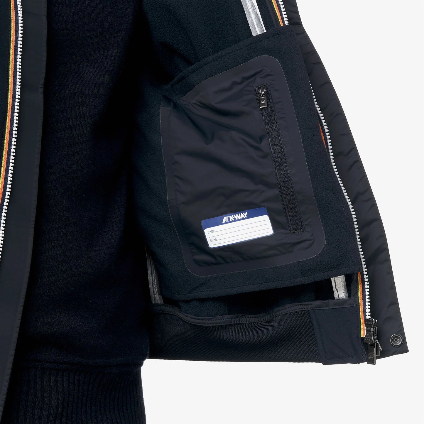 K-WAY AI26-27 Giacca Joachim Bonded Blue Depth-Blue Depth Uomo - Kirù Boutique 28 | Chiavari