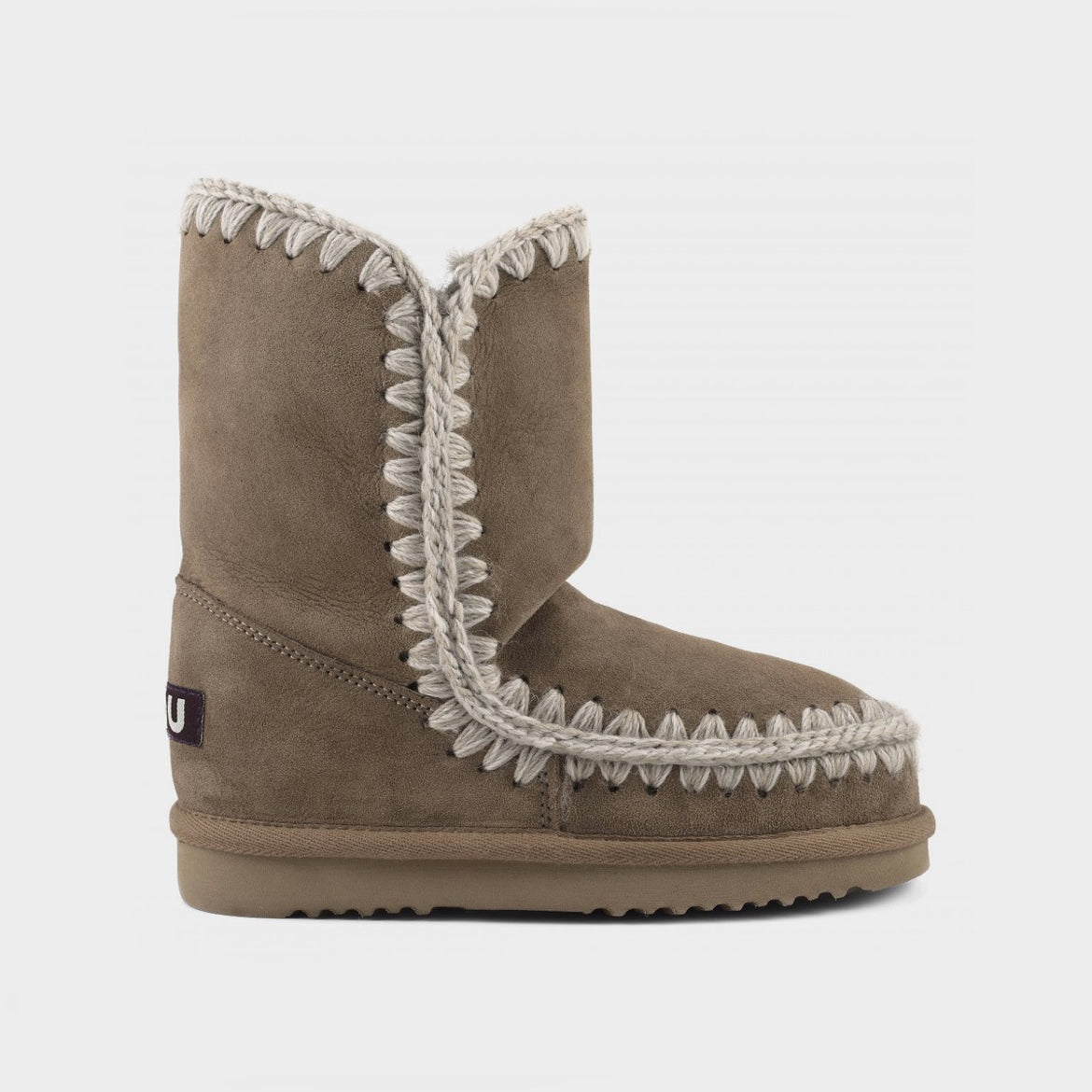 Mou Boots AI25-26 Eskimo 24 Suede Pink Brown - Kirù Boutique 28 | Chiavari