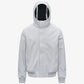 K-WAY AI26-27 Giacca Joachim Bonded Grey Ash-Blue Depth Uomo - Kirù Boutique 28 | Chiavari