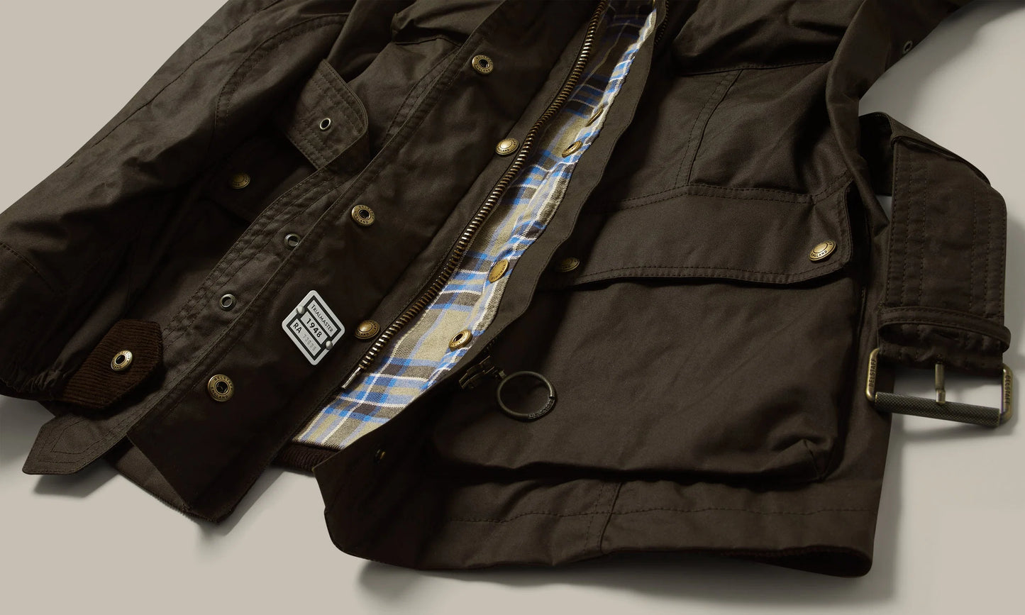 BELSTAFF AI26-27 Giacca Trialmaster Icon Faded Olive Woman - Kirù Boutique 28 | Chiavari