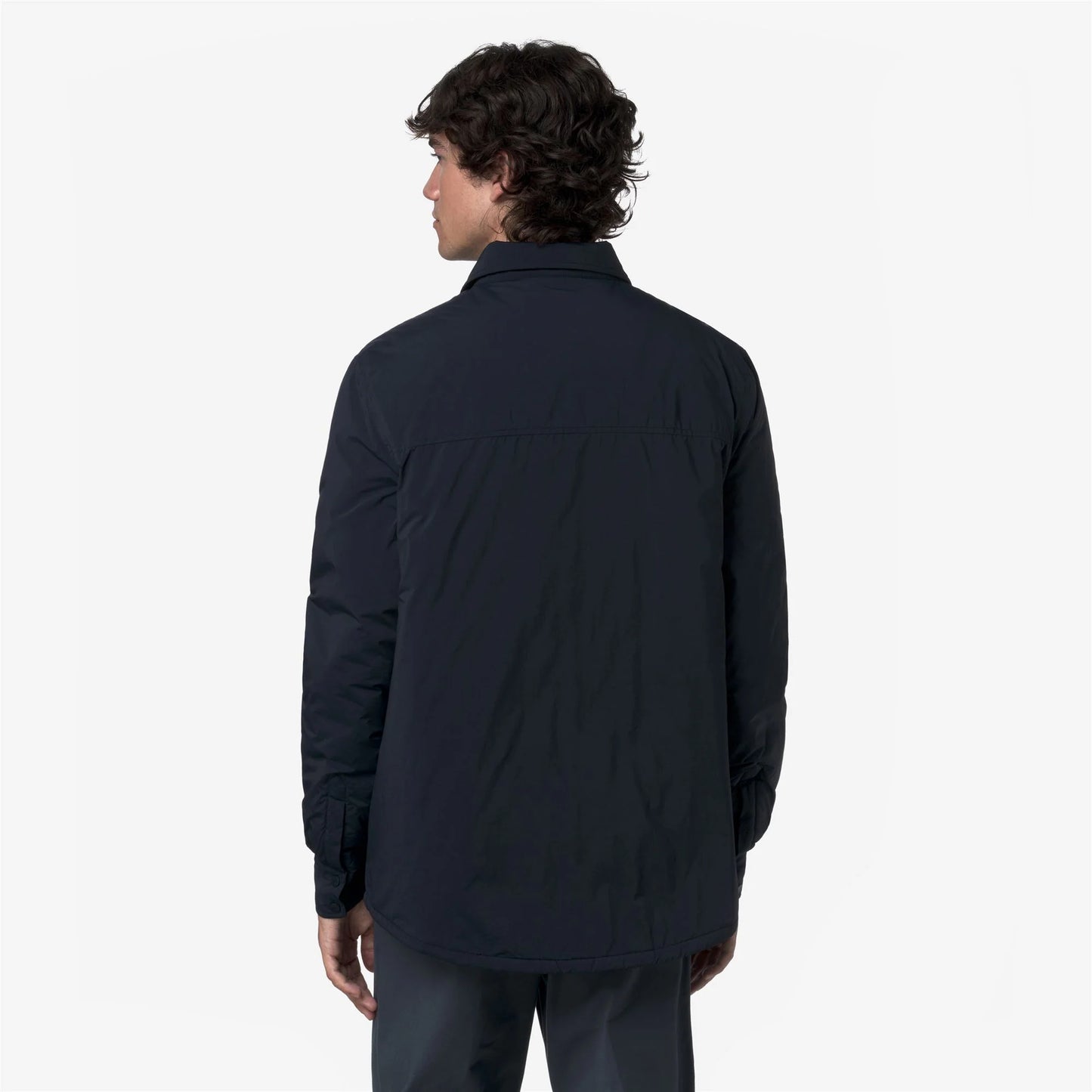 K-WAY AI26-27 Giacca Umbert Plain Warm Blue Depth Uomo - Kirù Boutique 28 | Chiavari