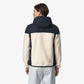 K-WAY AI26-27 Giacca Samson 4.0 Orsetto Blue Depth-Ecru Unisex - Kirù Boutique 28 | Chiavari