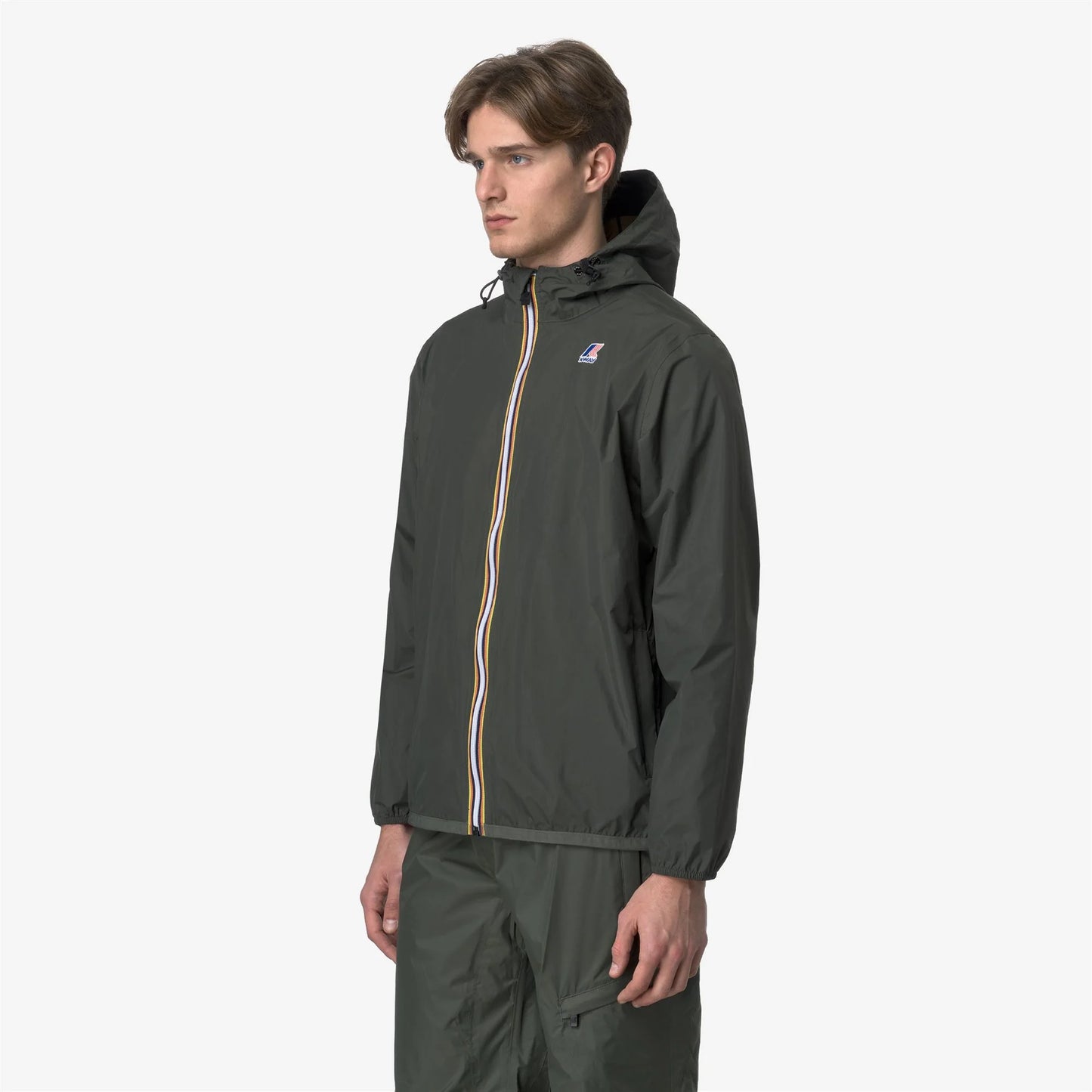K-WAY AI26-27 Giacca Le Vrai 4.0 Claude Green Blackish Unisex - Kirù Boutique 28 | Chiavari