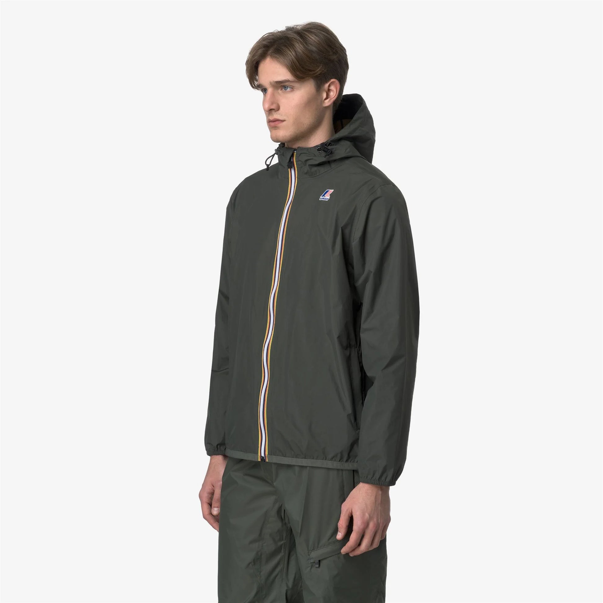 K-WAY AI26-27 Giacca Le Vrai 4.0 Claude Green Blackish Unisex - Kirù Boutique 28 | Chiavari
