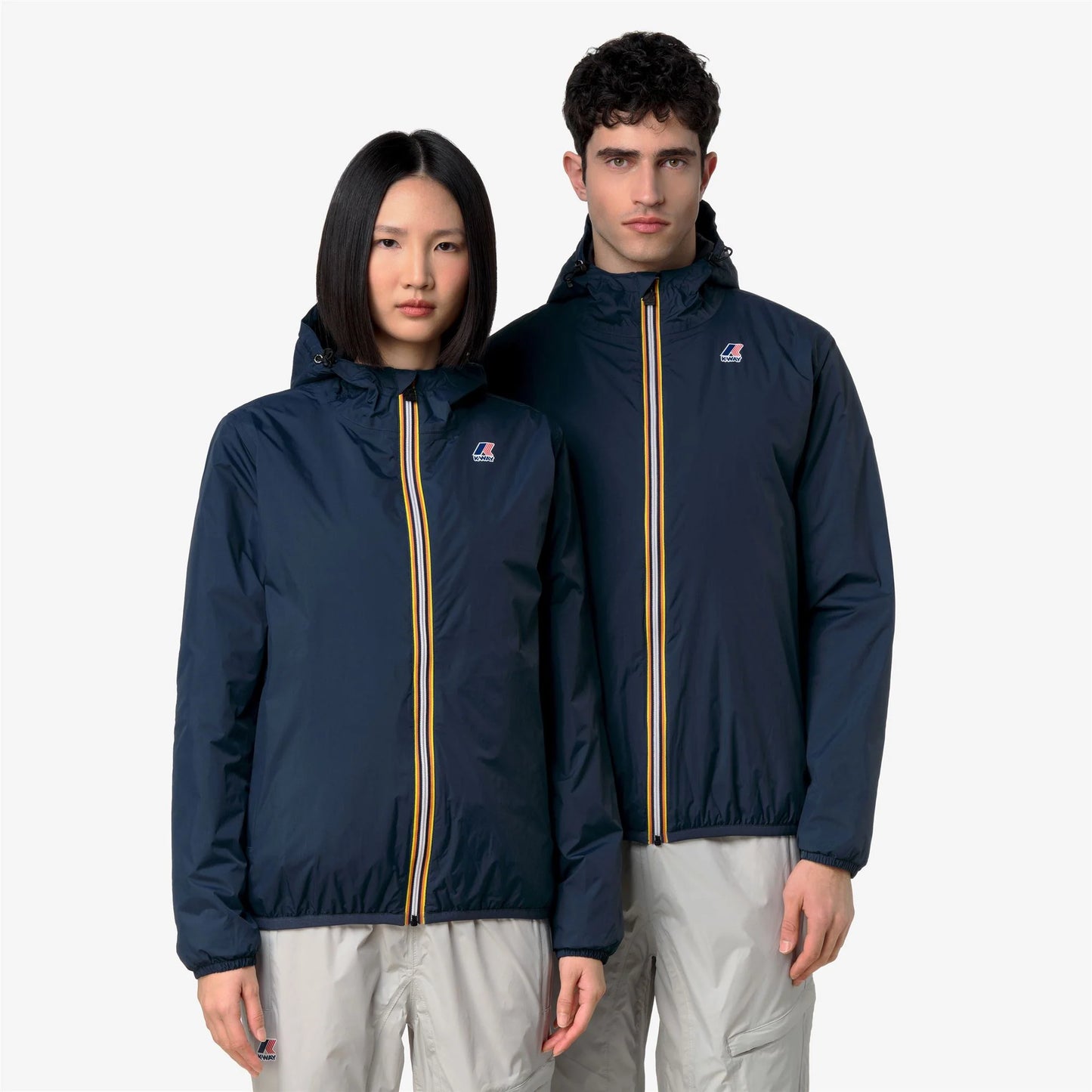 K-WAY AI26-27 Giacca Le Vrai 4.0 Clude Warm Blue Insignia Unisex - Kirù Boutique 28 | Chiavari