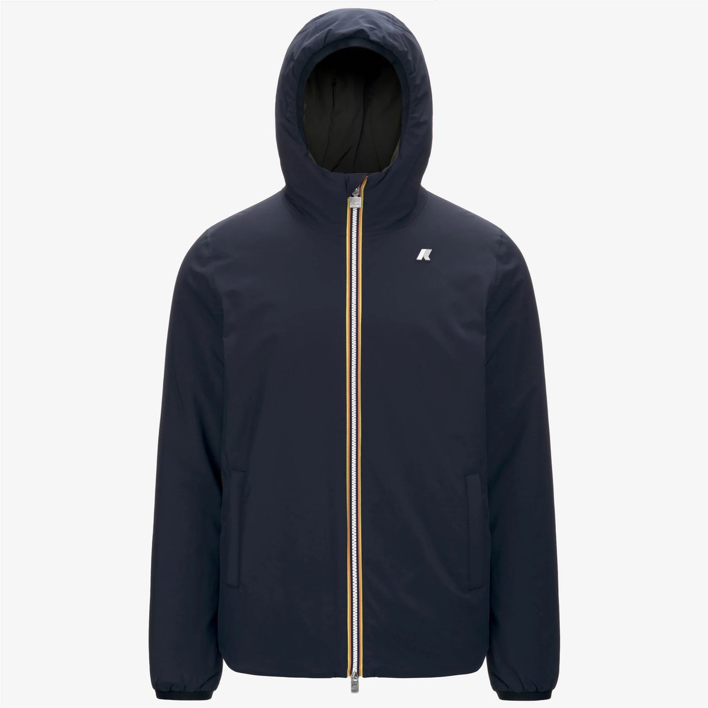 K-WAY AI26-27 Giacca Jack St Warm Double Reversibile Blue Depth-Green Balsam Uomo - Kirù Boutique 28 | Chiavari
