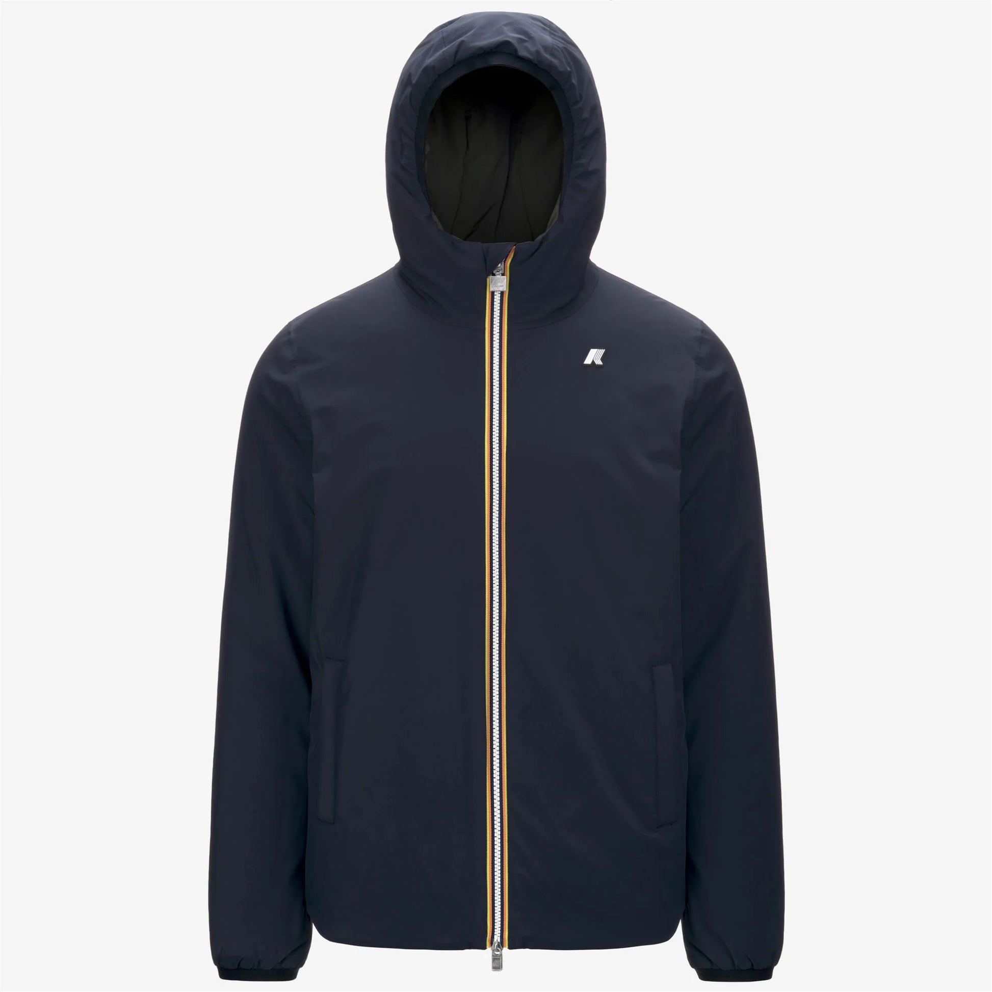 K-WAY AI26-27 Giacca Jack St Warm Double Reversibile Blue Depth-Green Balsam Uomo - Kirù Boutique 28 | Chiavari