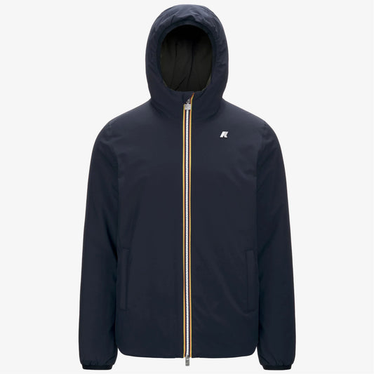 K-WAY AI26-27 Giacca Jack St Warm Double Reversibile Blue Depth-Green Balsam Uomo - Kirù Boutique 28 | Chiavari