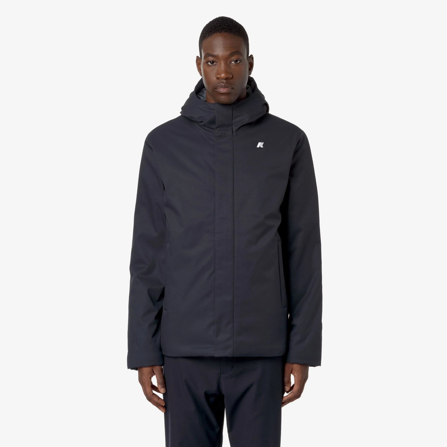 K-WAY AI26-27 Giacca Jacko Twill Marmotta Blue D-Blue A Uomo - Kirù Boutique 28 | Chiavari