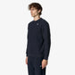 K-WAY AI26-27 Felpa Baptiste Heavy Fleece Blue Depth Uomo - Kirù Boutique 28 | Chiavari