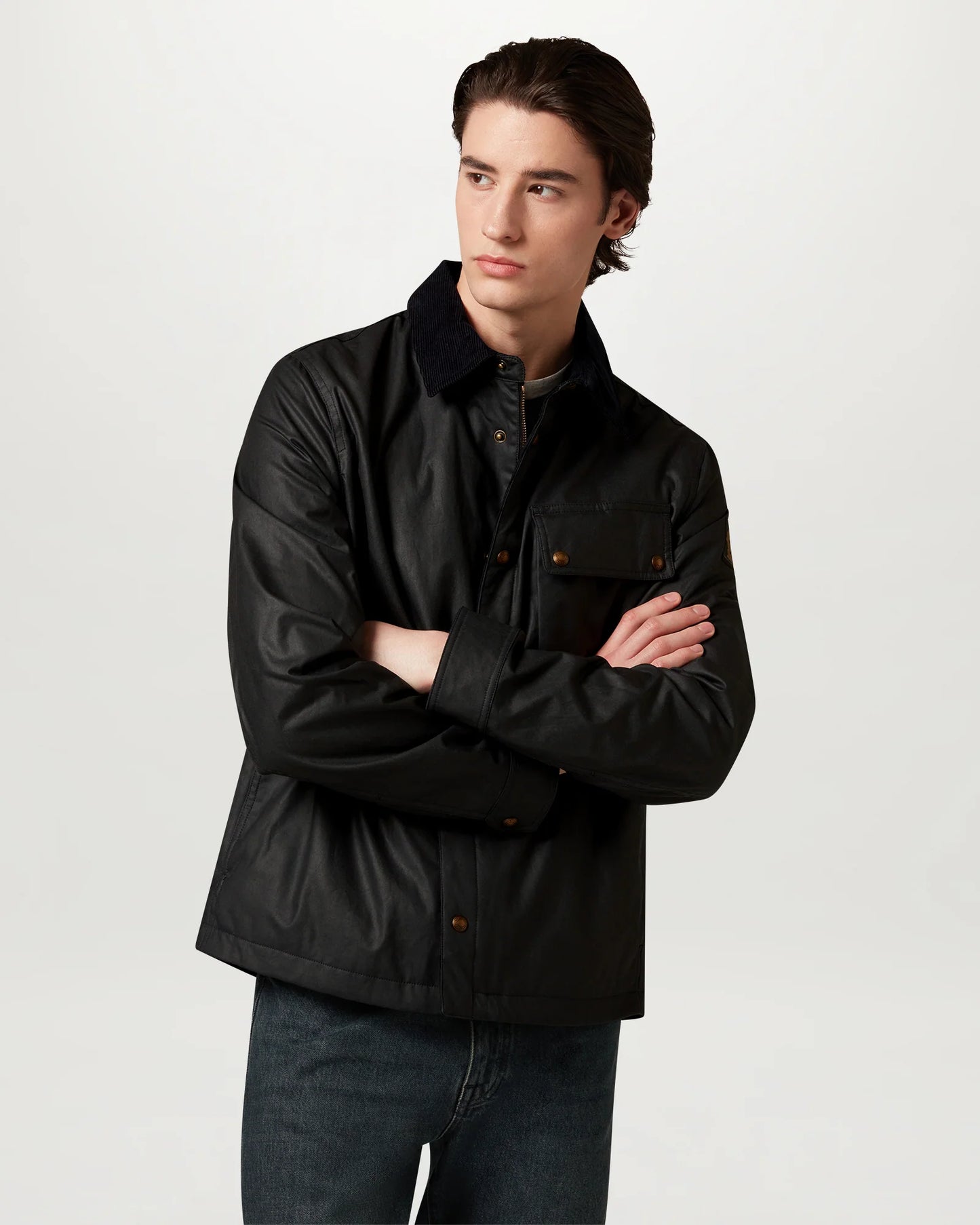BELSTAFF AI26-27 Giacca Ground Black Navy Man