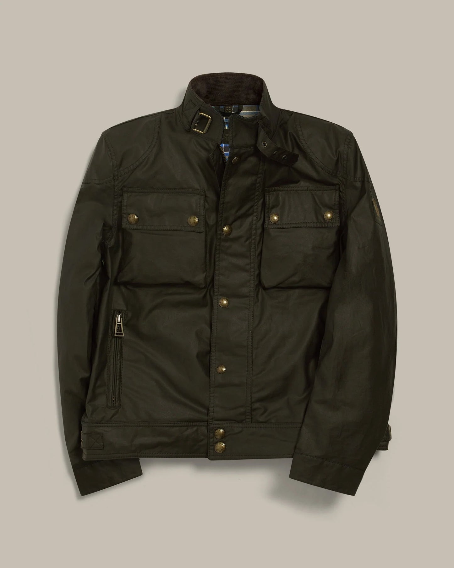 BELSTAFF AI26-27 Giacca Racemaster Icon Faded Olive Man - Kirù Boutique 28 | Chiavari