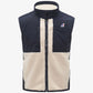 K-WAY AI26-27 Giacca Vital 4.0 Orsetto Blue Depth-Ecru Unisex - Kirù Boutique 28 | Chiavari