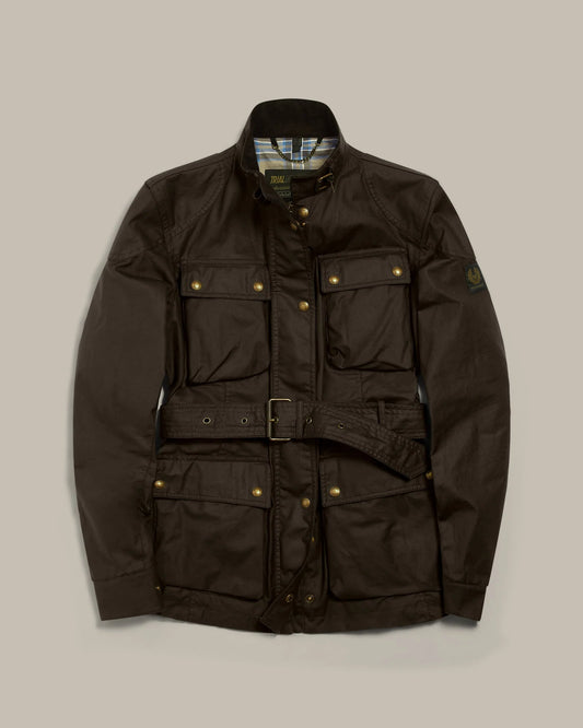 BELSTAFF AI26-27 Giacca Trialmaster Icon Faded Olive Woman - Kirù Boutique 28 | Chiavari