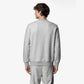 K-WAY AI26-27 Felpa Baptiste Heavy Fleece Grey Mid Melage Uomo - Kirù Boutique 28 | Chiavari