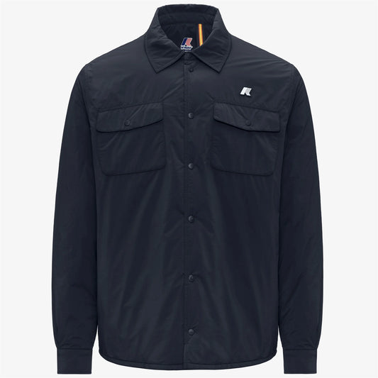 K-WAY AI26-27 Giacca Umbert Plain Warm Blue Depth Uomo - Kirù Boutique 28 | Chiavari