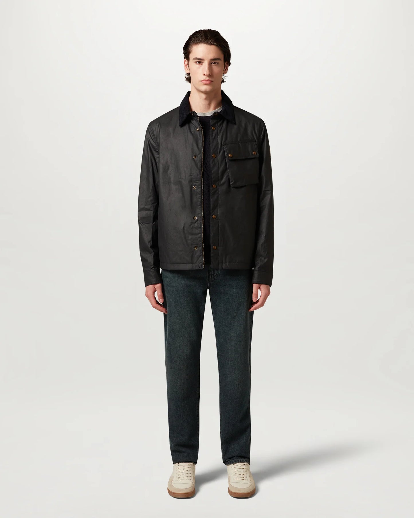 BELSTAFF AI26-27 Giacca Ground Black Navy Man