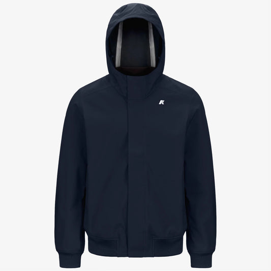 K-WAY AI26-27 Giacca Joachim Bonded Blue Depth-Blue Depth Uomo - Kirù Boutique 28 | Chiavari