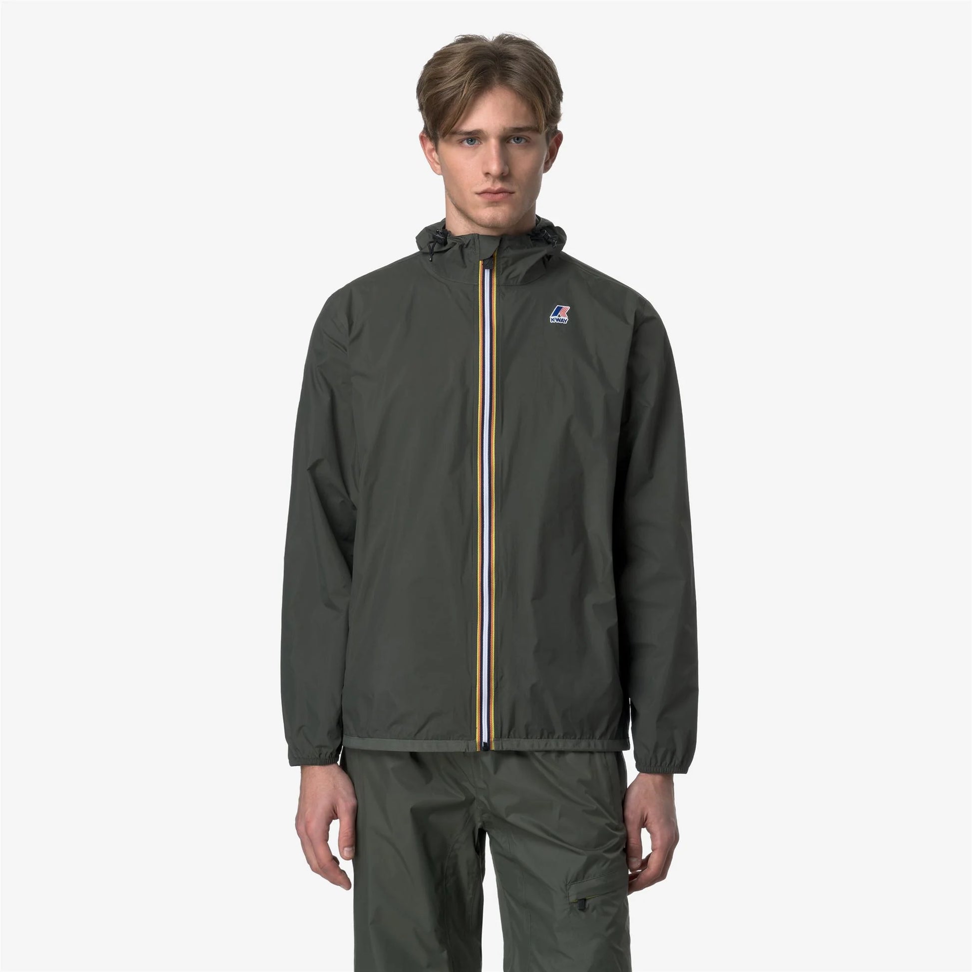 K-WAY AI26-27 Giacca Le Vrai 4.0 Claude Green Blackish Unisex - Kirù Boutique 28 | Chiavari