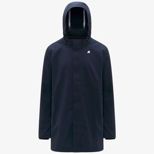 K-WAY AI26-27 Giacca Duke Bonded Blue Depth-Blue Depth Uomo - Kirù Boutique 28 | Chiavari