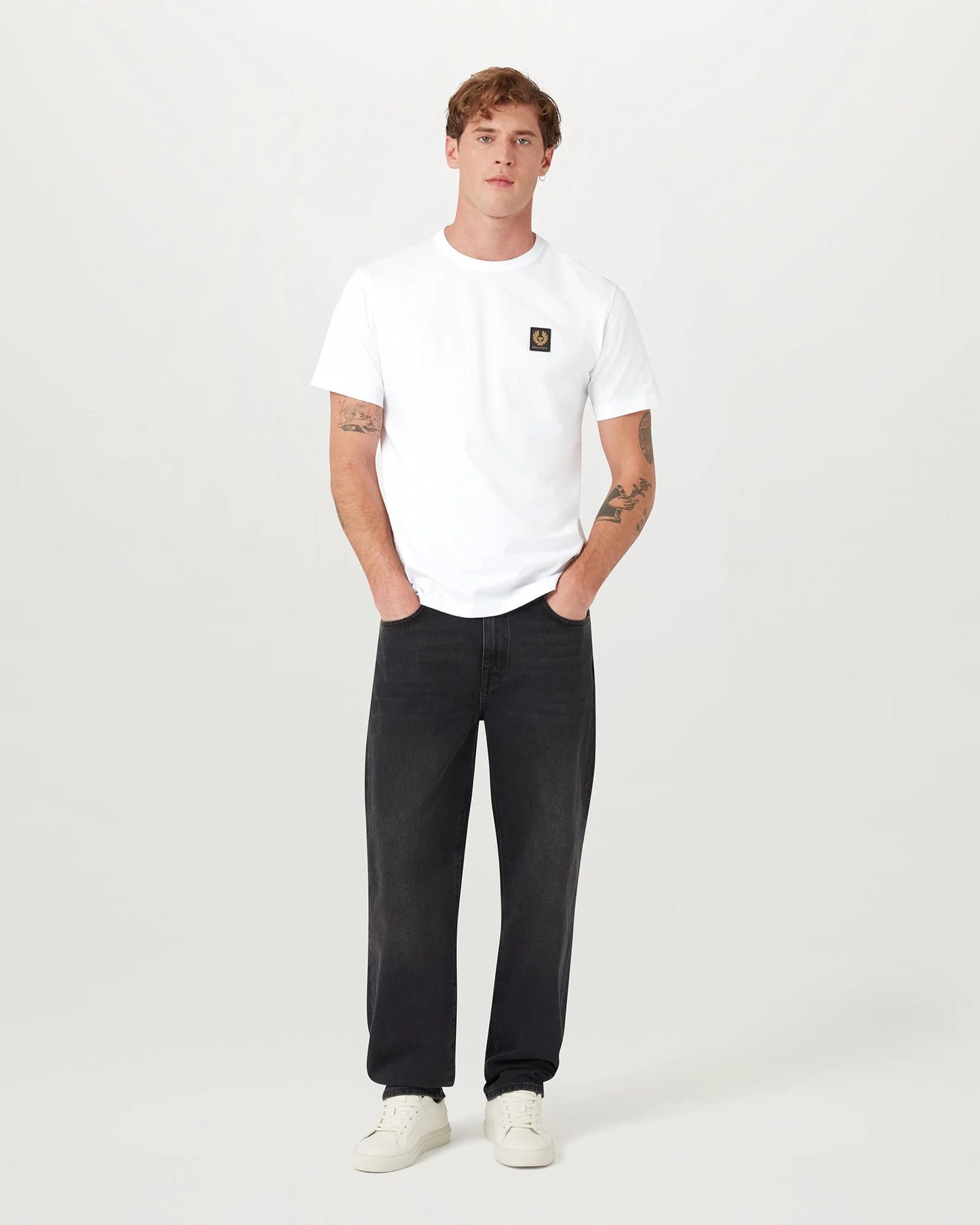 BELSTAFF AI26-27 T-shirt White Man - Kirù Boutique 28 | Chiavari