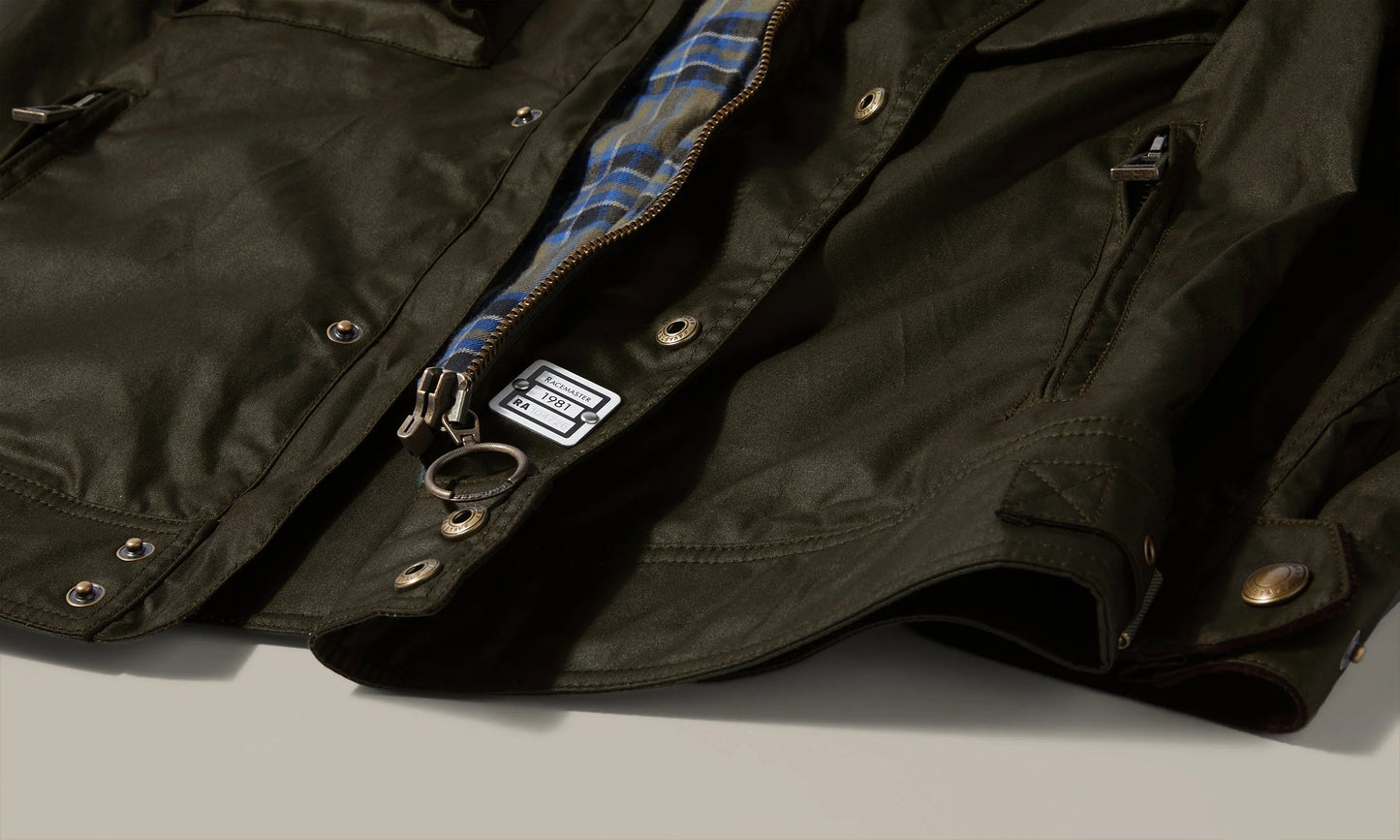BELSTAFF AI26-27 Giacca Racemaster Icon Faded Olive Man - Kirù Boutique 28 | Chiavari