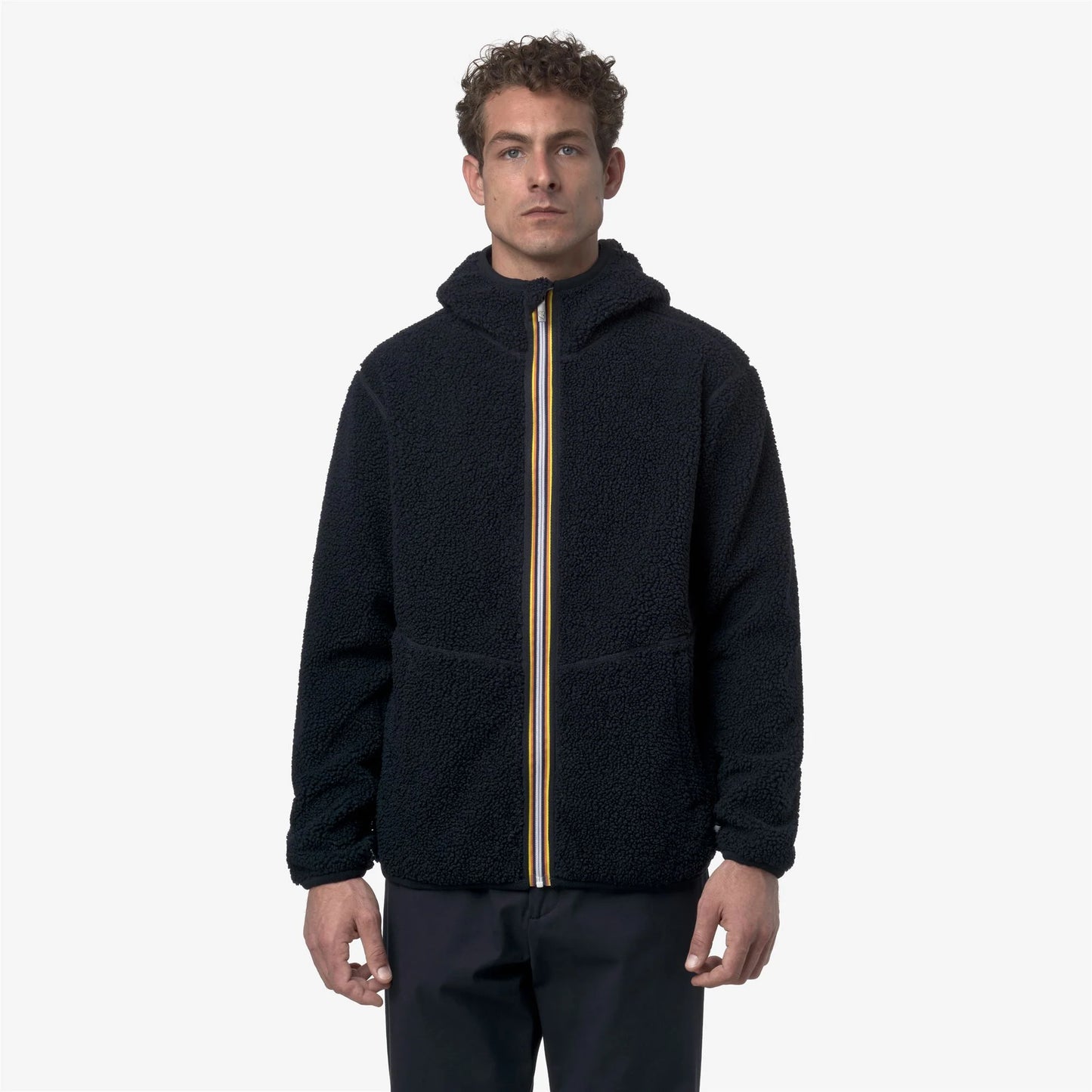 K-WAY AI26-27 Giacca Jack Sherpa Polar Double Reversibile Blue Depth-Blue Depth Uomo - Kirù Boutique 28 | Chiavari