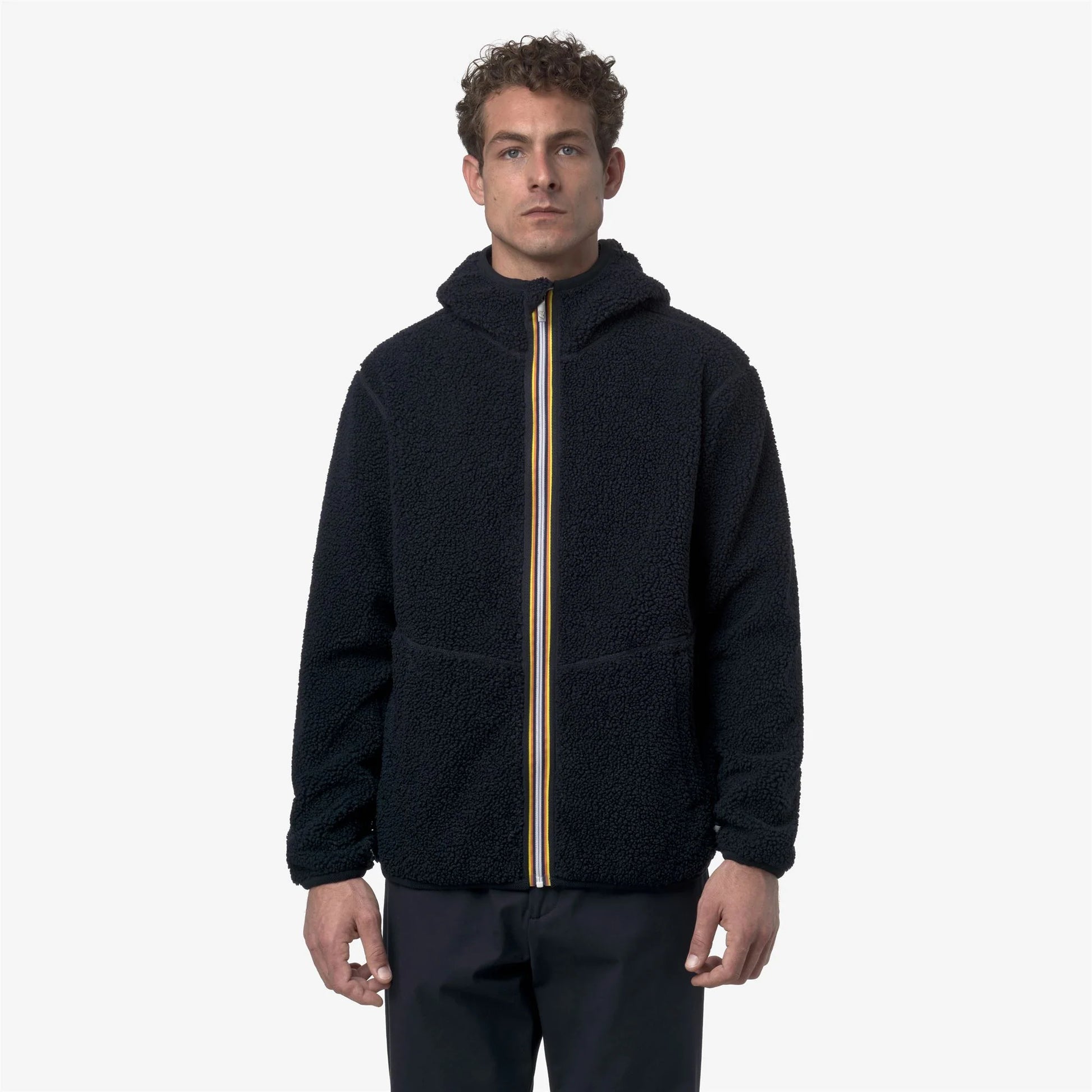 K-WAY AI26-27 Giacca Jack Sherpa Polar Double Reversibile Blue Depth-Blue Depth Uomo - Kirù Boutique 28 | Chiavari