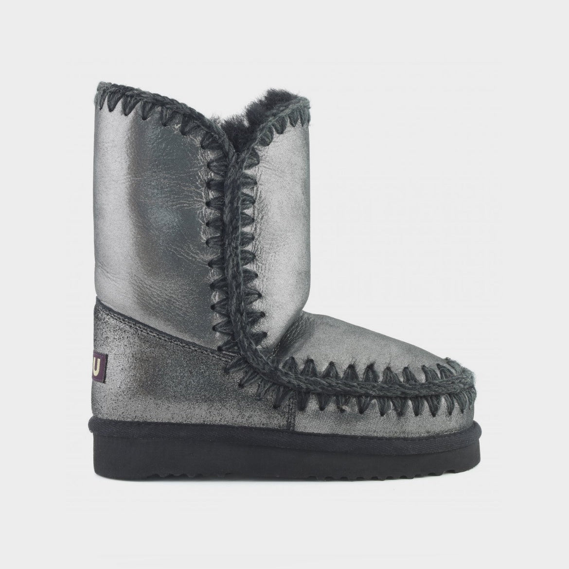 Mou Boots AI25-26 Eskimo 24 Microglitter Black - Kirù Boutique 28 | Chiavari