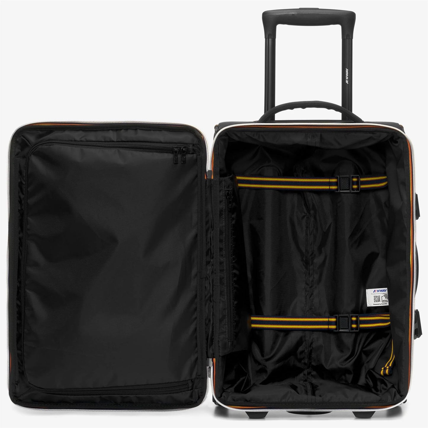 K-WAY AI26-27 Valigia Blossac S Black Pure Unisex - Kirù Boutique 28 | Chiavari