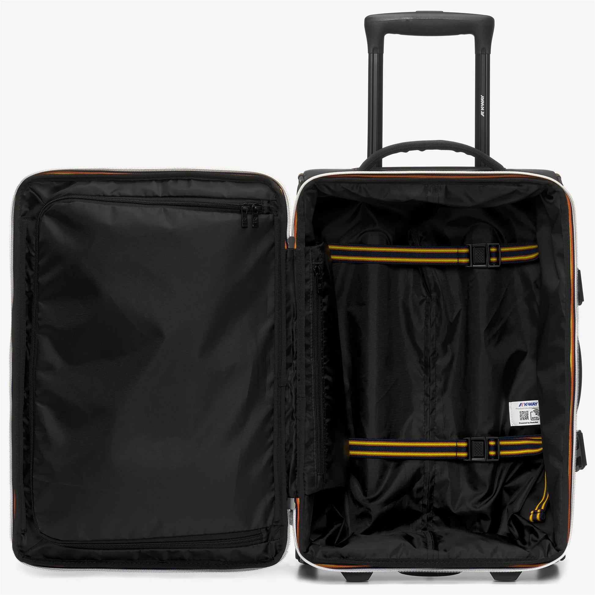 K-WAY AI26-27 Valigia Blossac S Black Pure Unisex - Kirù Boutique 28 | Chiavari