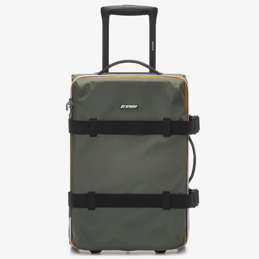 K-WAY AI26-27 Valigia Blossac S Green BlackishUnisex - Kirù Boutique 28 | Chiavari