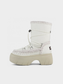 Mou Boots AI23-24 Eskimo Snow Boot Twist Short Nubuck True White - Kirù Boutique 28 | Chiavari