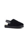 Mou Boots AI23-24 Mou Boots Bold Clog Curly Sheepskin & Backstrap Black - Kirù Boutique 28 | Chiavari