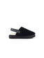 Mou Boots AI23-24 Mou Boots Bold Clog Curly Sheepskin & Backstrap Black - Kirù Boutique 28 | Chiavari