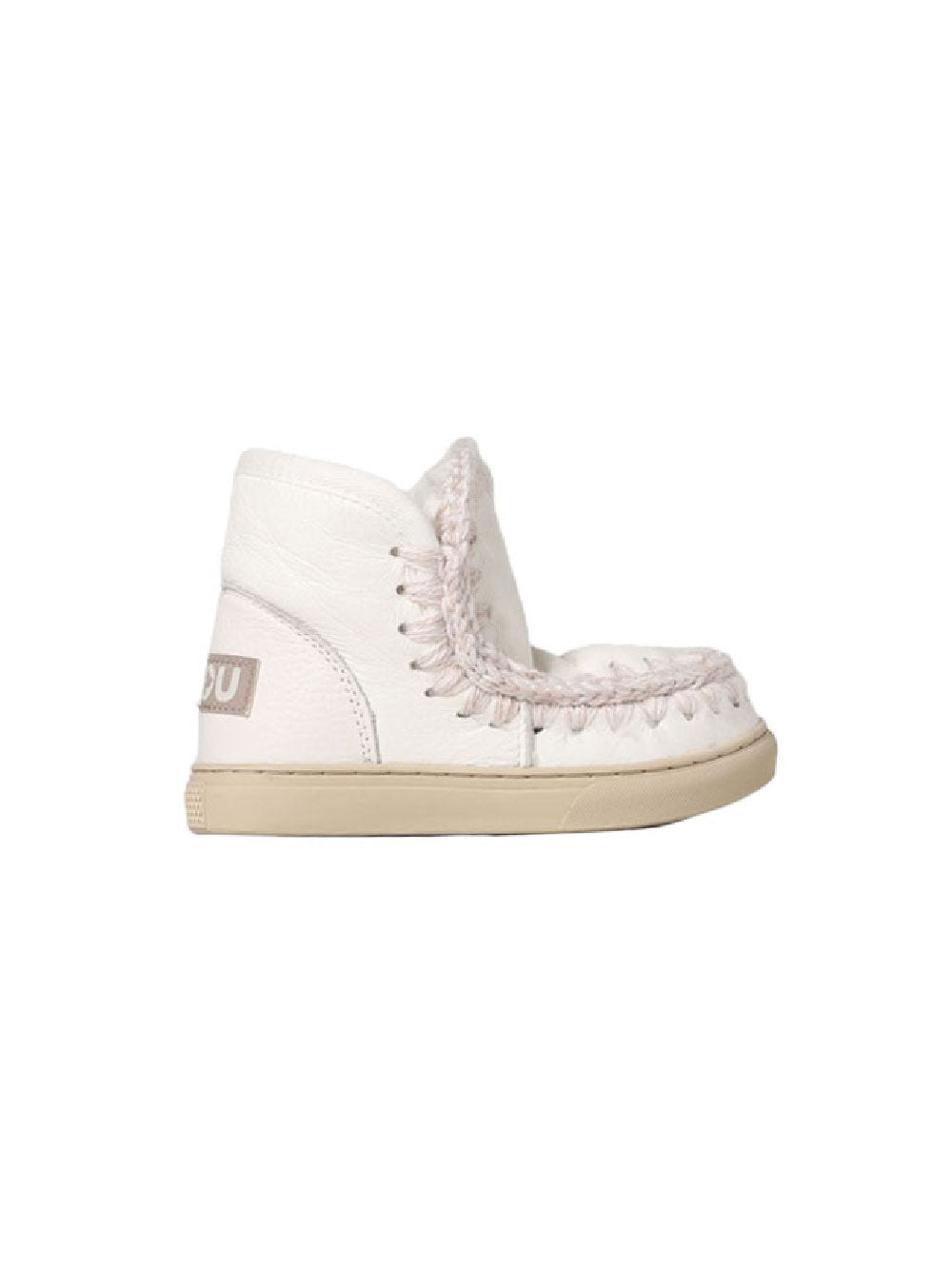 Mou Boots AI23-24 Eskimo Sneaker Kid Waxi White - Kirù Boutique 28 | Chiavari